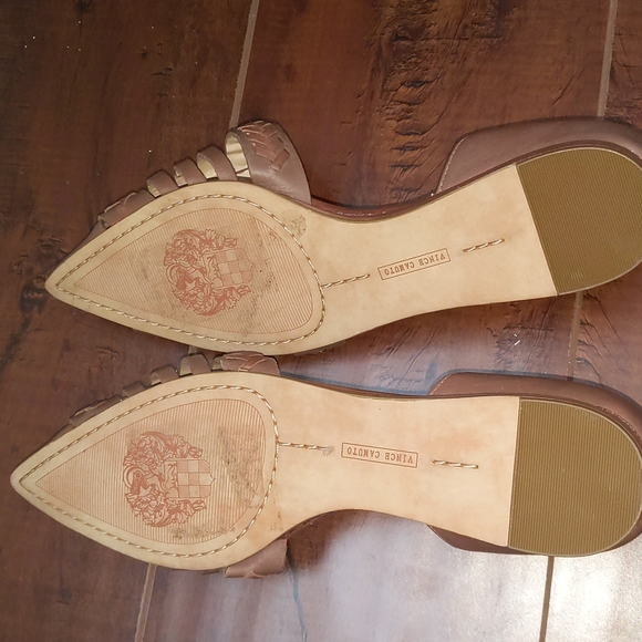 Vince Camuto hadria gladiator leather d’orsay flats - Picture 5 of 7